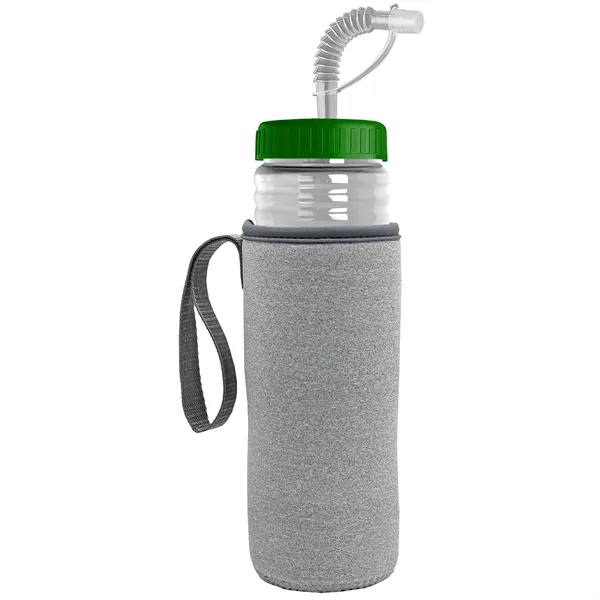 Garyline® Lifeguard Bottle with Straw Lid and Insulated C...... from ASI 40480 Koozie Group