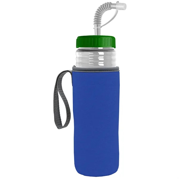 Garyline® Lifeguard Bottle with Straw Lid and Insulated C...... from ASI 40480 Koozie Group