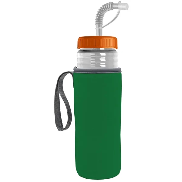 Garyline® Lifeguard Bottle with Straw Lid and Insulated C...... from ASI 40480 Koozie Group