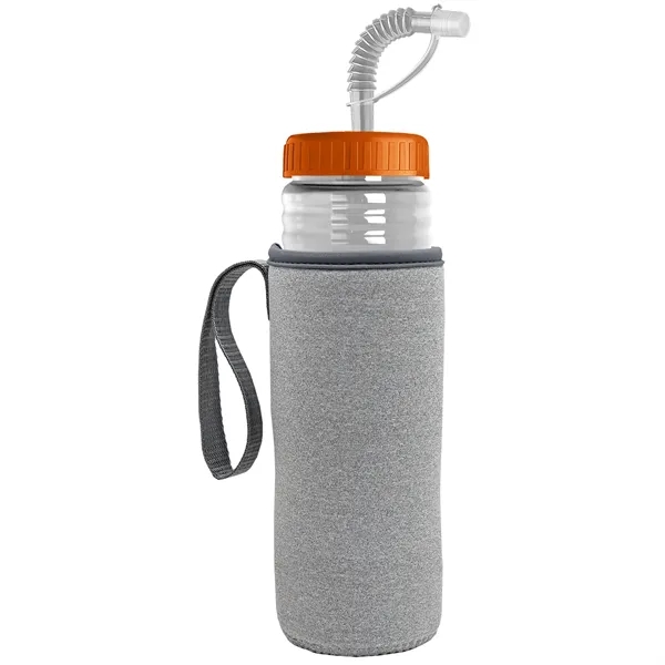 Garyline® Lifeguard Bottle with Straw Lid and Insulated C...... from ASI 40480 Koozie Group