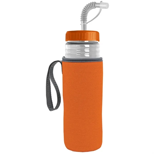 Garyline® Lifeguard Bottle with Straw Lid and Insulated C...... from ASI 40480 Koozie Group