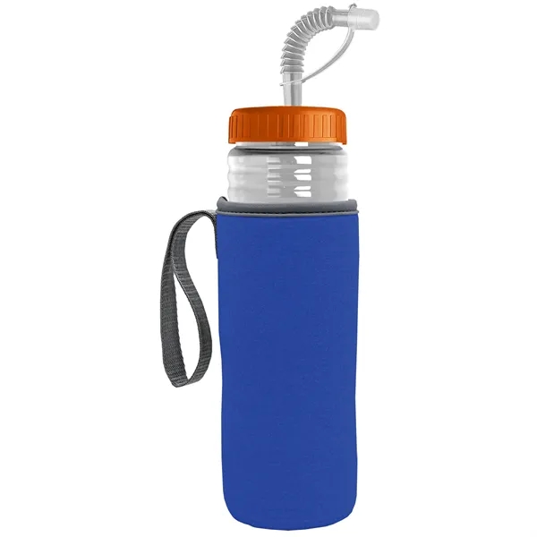 Garyline® Lifeguard Bottle with Straw Lid and Insulated C...... from ASI 40480 Koozie Group