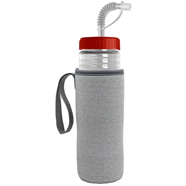 Garyline® Lifeguard Bottle with Straw Lid and Insulated C...... from ASI 40480 Koozie Group