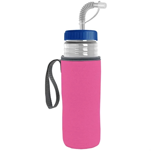 Garyline® Lifeguard Bottle with Straw Lid and Insulated C...... from ASI 40480 Koozie Group