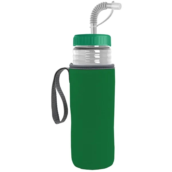 Garyline® Lifeguard Bottle with Straw Lid and Insulated C...... from ASI 40480 Koozie Group