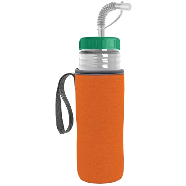 Garyline® Lifeguard Bottle with Straw Lid and Insulated C...... from ASI 40480 Koozie Group