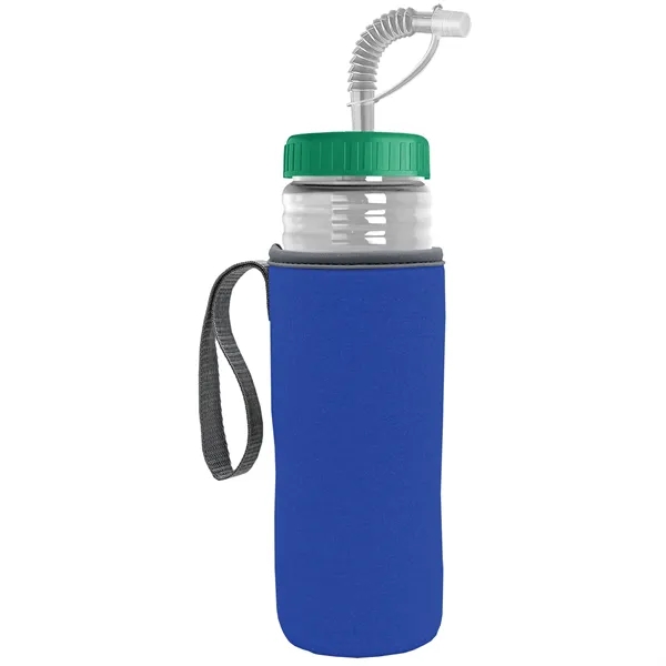 Garyline® Lifeguard Bottle with Straw Lid and Insulated C...... from ASI 40480 Koozie Group