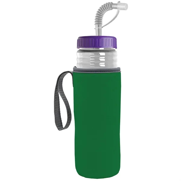 Garyline® Lifeguard Bottle with Straw Lid and Insulated C...... from ASI 40480 Koozie Group