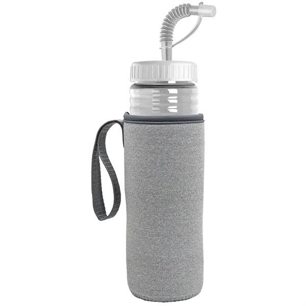 Garyline® Lifeguard Bottle with Straw Lid and Insulated C...... from ASI 40480 Koozie Group