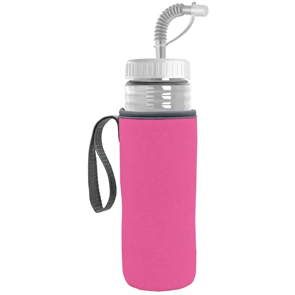 Garyline® Lifeguard Bottle with Straw Lid and Insulated C...... from ASI 40480 Koozie Group