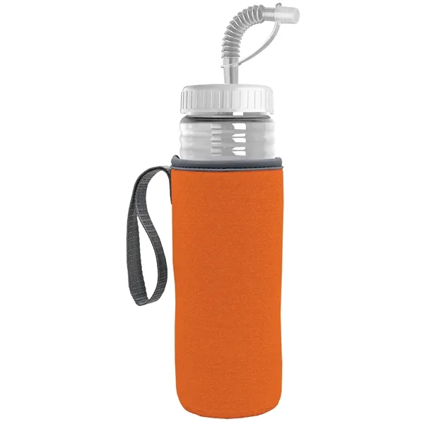 Garyline® Lifeguard Bottle with Straw Lid and Insulated C...... from ASI 40480 Koozie Group
