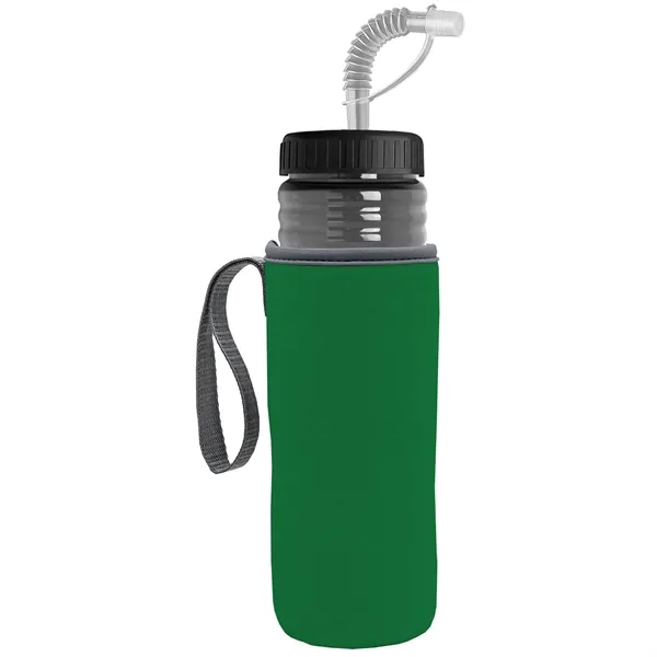 Garyline® Lifeguard Bottle with Straw Lid and Insulated C...... from ASI 40480 Koozie Group