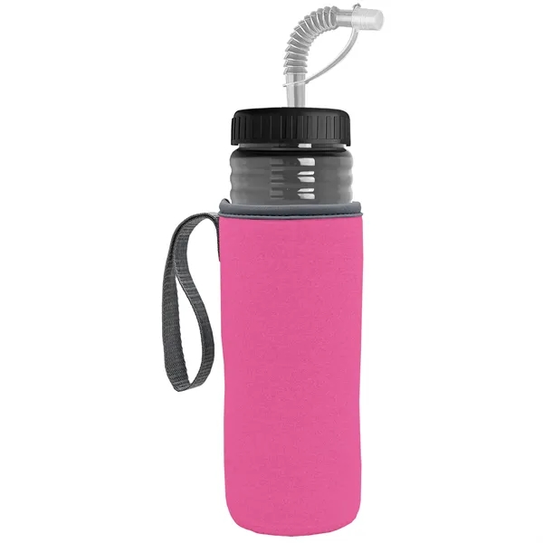 Garyline® Lifeguard Bottle with Straw Lid and Insulated C...... from ASI 40480 Koozie Group