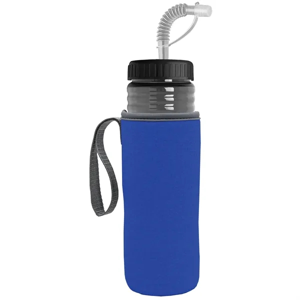 Garyline® Lifeguard Bottle with Straw Lid and Insulated C...... from ASI 40480 Koozie Group
