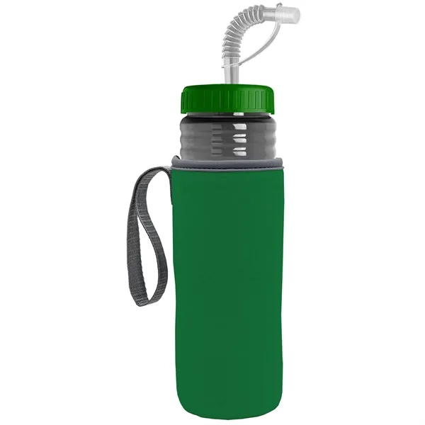 Garyline® Lifeguard Bottle with Straw Lid and Insulated C...... from ASI 40480 Koozie Group