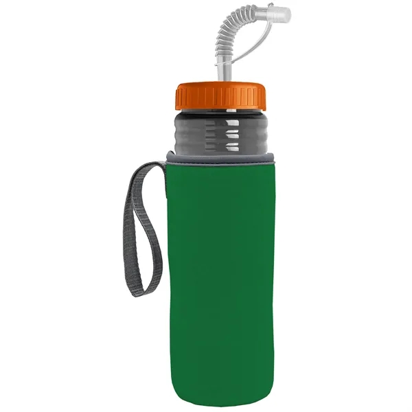 Garyline® Lifeguard Bottle with Straw Lid and Insulated C...... from ASI 40480 Koozie Group