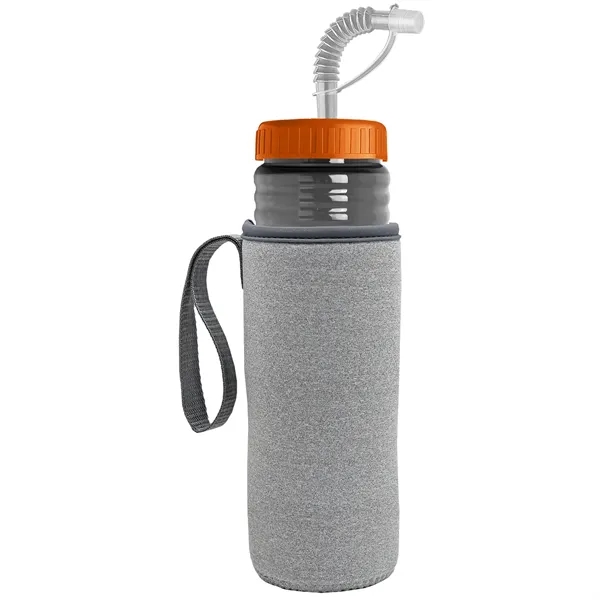 Garyline® Lifeguard Bottle with Straw Lid and Insulated C...... from ASI 40480 Koozie Group