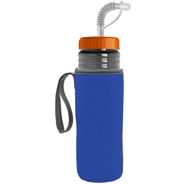Garyline® Lifeguard Bottle with Straw Lid and Insulated C...... from ASI 40480 Koozie Group