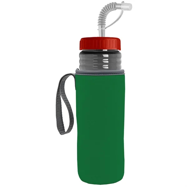 Garyline® Lifeguard Bottle with Straw Lid and Insulated C...... from ASI 40480 Koozie Group