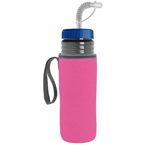 Garyline® Lifeguard Bottle with Straw Lid and Insulated C...... from ASI 40480 Koozie Group