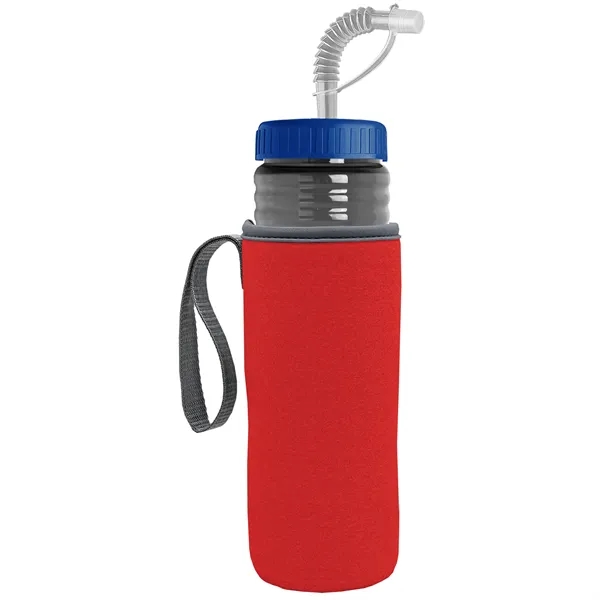 Garyline® Lifeguard Bottle with Straw Lid and Insulated C...... from ASI 40480 Koozie Group