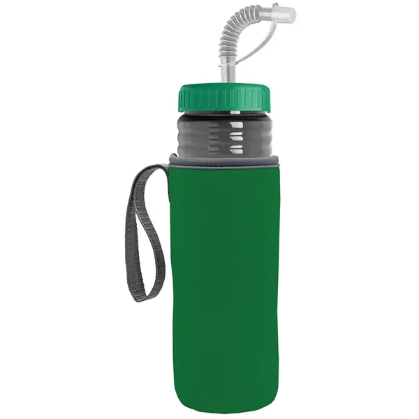 Garyline® Lifeguard Bottle with Straw Lid and Insulated C...... from ASI 40480 Koozie Group