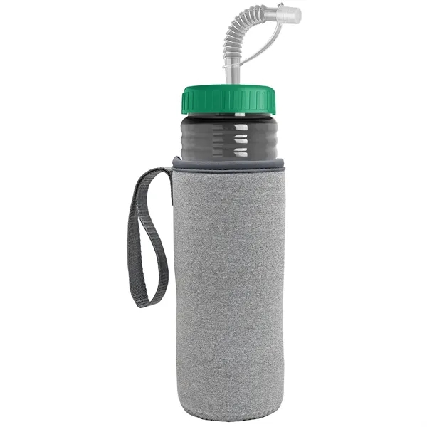 Garyline® Lifeguard Bottle with Straw Lid and Insulated C...... from ASI 40480 Koozie Group