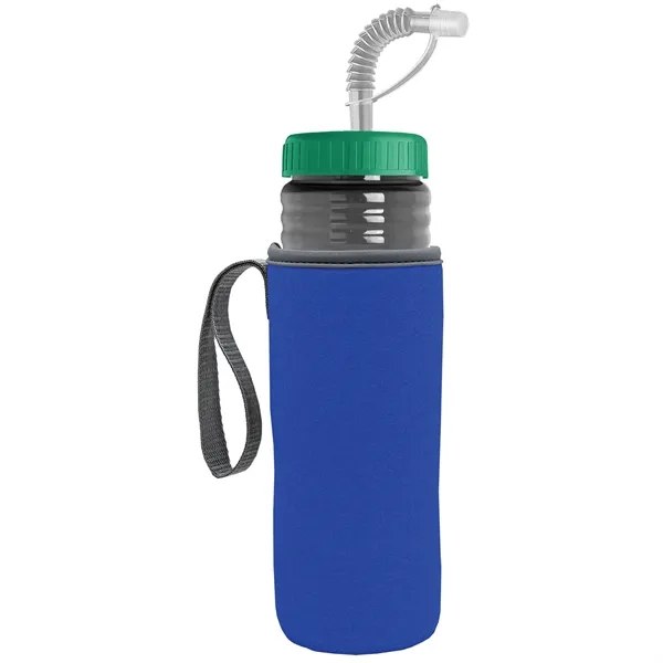 Garyline® Lifeguard Bottle with Straw Lid and Insulated C...... from ASI 40480 Koozie Group