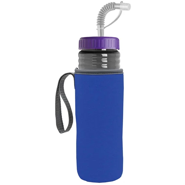 Garyline® Lifeguard Bottle with Straw Lid and Insulated C...... from ASI 40480 Koozie Group