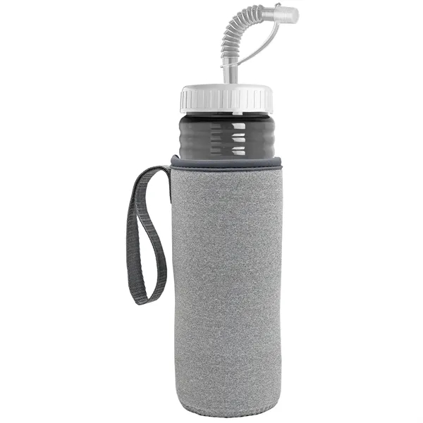 Garyline® Lifeguard Bottle with Straw Lid and Insulated C...... from ASI 40480 Koozie Group
