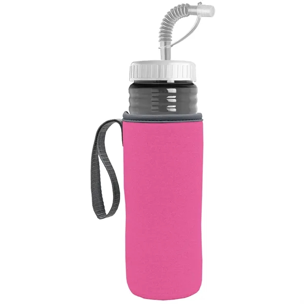 Garyline® Lifeguard Bottle with Straw Lid and Insulated C...... from ASI 40480 Koozie Group