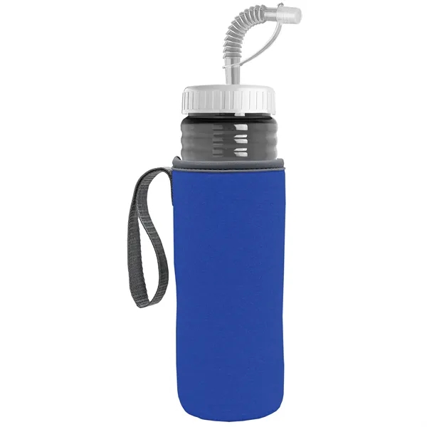Garyline® Lifeguard Bottle with Straw Lid and Insulated C...... from ASI 40480 Koozie Group