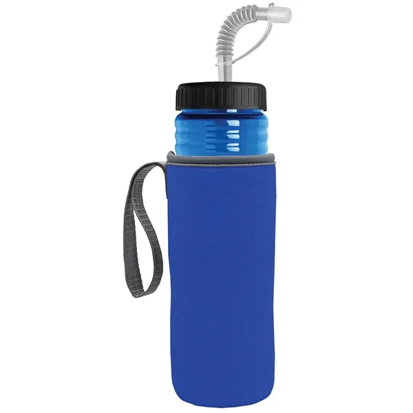 Garyline® Lifeguard Bottle with Straw Lid and Insulated C...... from ASI 40480 Koozie Group
