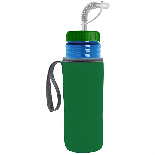 Garyline® Lifeguard Bottle with Straw Lid and Insulated C...... from ASI 40480 Koozie Group