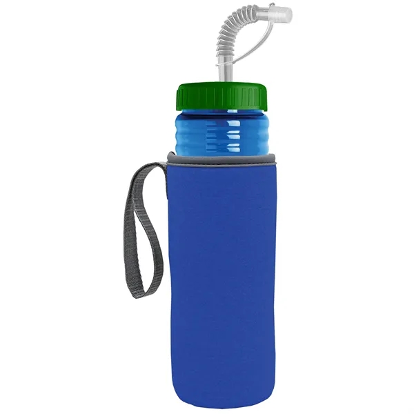 Garyline® Lifeguard Bottle with Straw Lid and Insulated C...... from ASI 40480 Koozie Group