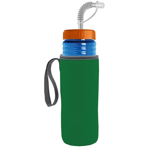Garyline® Lifeguard Bottle with Straw Lid and Insulated C...... from ASI 40480 Koozie Group