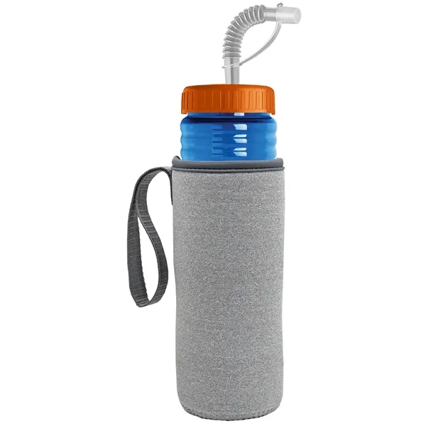 Garyline® Lifeguard Bottle with Straw Lid and Insulated C...... from ASI 40480 Koozie Group