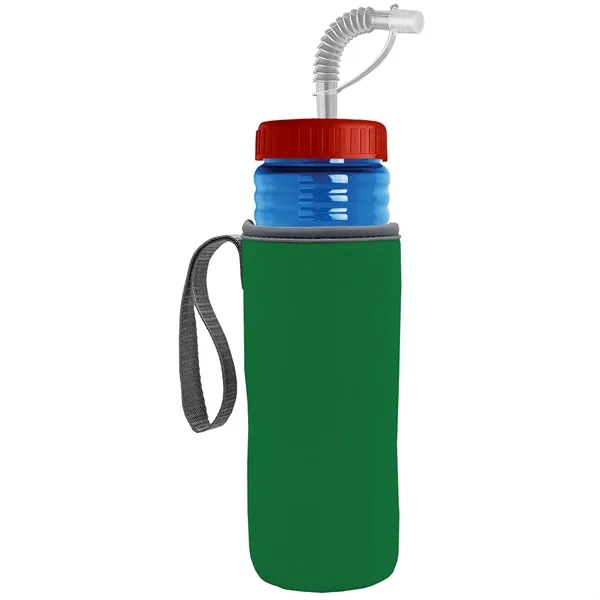 Garyline® Lifeguard Bottle with Straw Lid and Insulated C...... from ASI 40480 Koozie Group