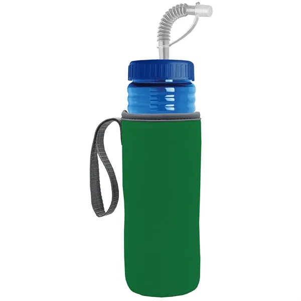 Garyline® Lifeguard Bottle with Straw Lid and Insulated C...... from ASI 40480 Koozie Group