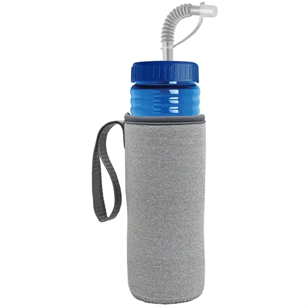 Garyline® Lifeguard Bottle with Straw Lid and Insulated C...... from ASI 40480 Koozie Group