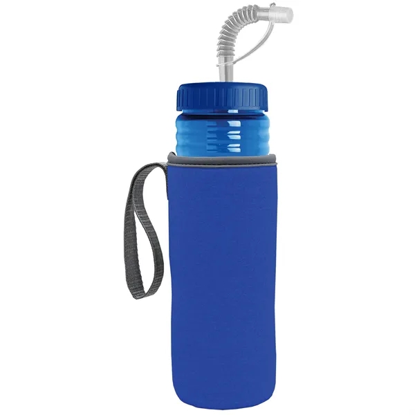 Garyline® Lifeguard Bottle with Straw Lid and Insulated C...... from ASI 40480 Koozie Group