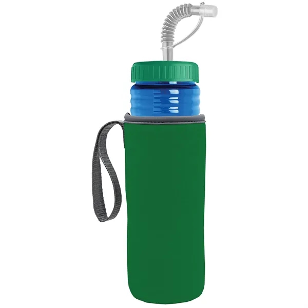 Garyline® Lifeguard Bottle with Straw Lid and Insulated C...... from ASI 40480 Koozie Group