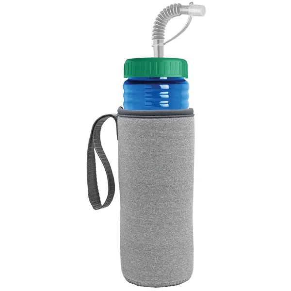 Garyline® Lifeguard Bottle with Straw Lid and Insulated C...... from ASI 40480 Koozie Group