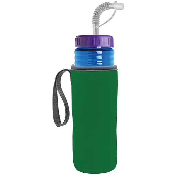 Garyline® Lifeguard Bottle with Straw Lid and Insulated C...... from ASI 40480 Koozie Group