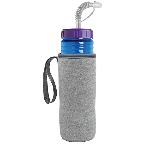 Garyline® Lifeguard Bottle with Straw Lid and Insulated C...... from ASI 40480 Koozie Group