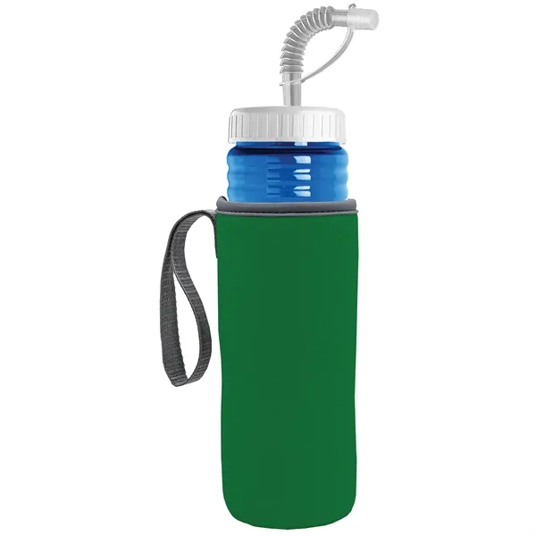 Garyline® Lifeguard Bottle with Straw Lid and Insulated C...... from ASI 40480 Koozie Group