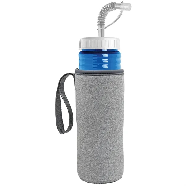 Garyline® Lifeguard Bottle with Straw Lid and Insulated C...... from ASI 40480 Koozie Group