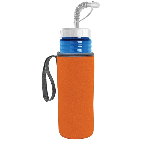 Garyline® Lifeguard Bottle with Straw Lid and Insulated C...... from ASI 40480 Koozie Group
