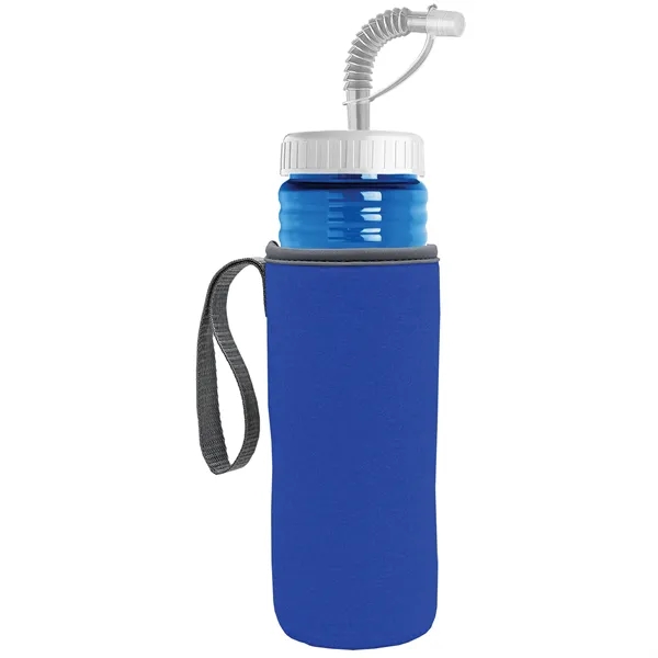 Garyline® Lifeguard Bottle with Straw Lid and Insulated C...... from ASI 40480 Koozie Group