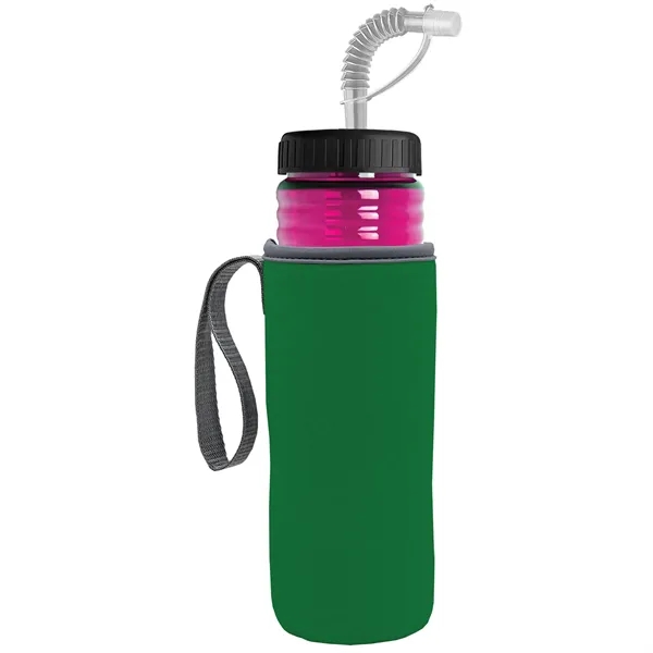 Garyline® Lifeguard Bottle with Straw Lid and Insulated C...... from ASI 40480 Koozie Group